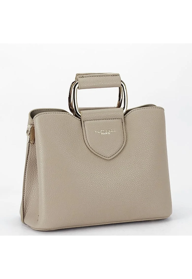 Geanta medie FLORA&Co F6977 16, Bej, 19x24x11