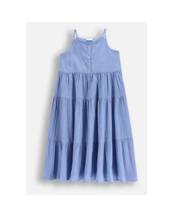 Rochie din tesatura, Albastru