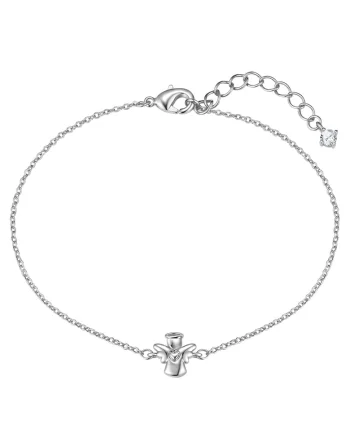 Bratara cu talisman inger, Argintiu