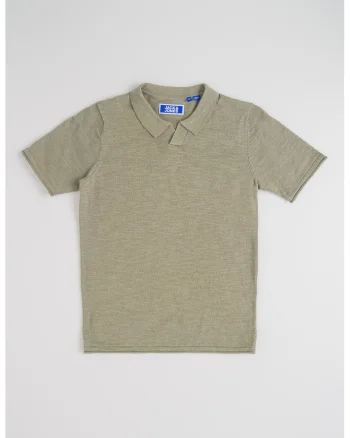 Tricou polo din bumbac organic, Verde sparanghel