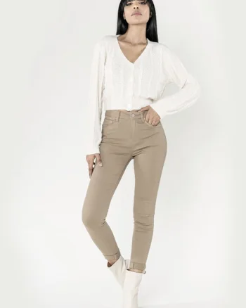 Blugi Dama Slim  Maro taupe P109-65 M8 19062, Maro