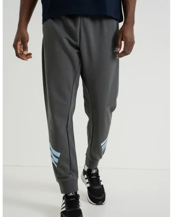 Pantaloni de trening regular fit cu talie ajustabila, Gri inchis