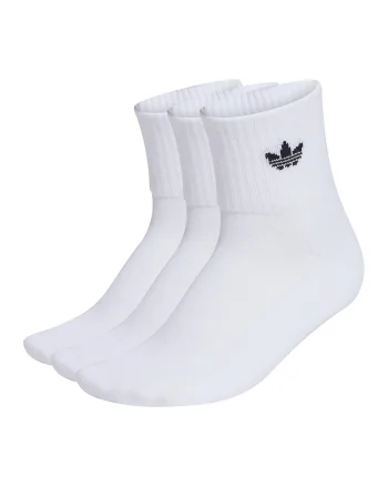 Set de sosete scurte unisex - 3 perechi, Alb optic