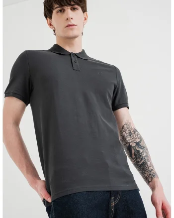 Tricou polo cu croiala slim-fit
