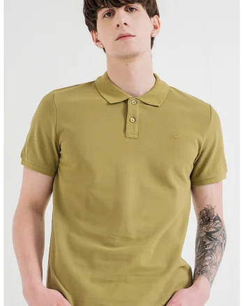 Tricou polo cu croiala slim-fit