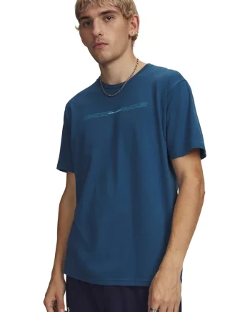 Tricou lejer Blur Wordmark, Albastru inchis