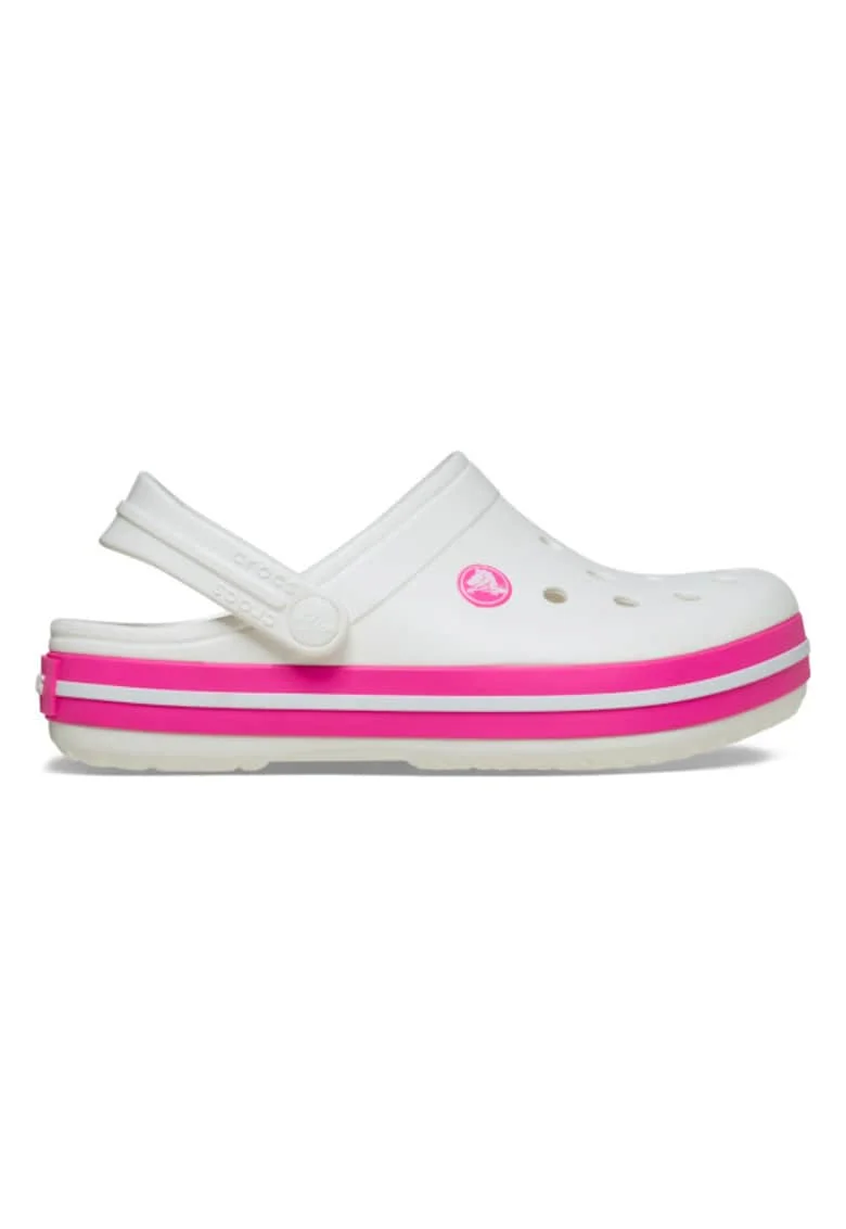 Saboti  Crocband Toddlers New Clog 23-24 EU - C7 US Alb - White/Pink Crush