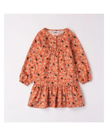Rochie cu imprimeu floral pentru fetite, 4.7561, Portocaliu