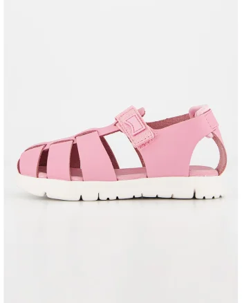 Sandale fisherman de piele Oruga 737, Roz pastel