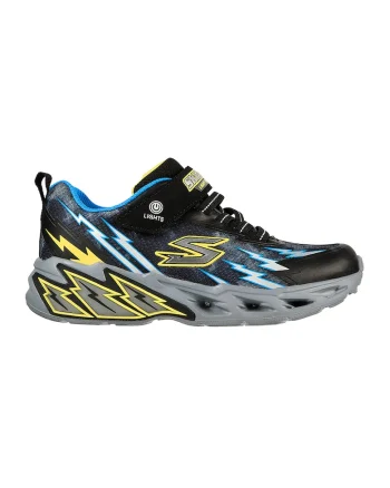 Pantofi sport cu LED-uri Light Sroem 2.0, Alb/Negru/Galben