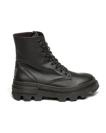 Ghete de piele Bas, Negru