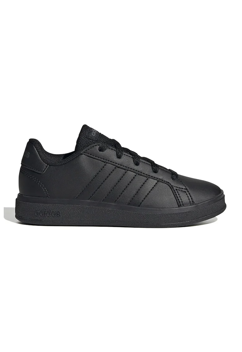 Pantofi sport din piele ecologica Grand Court 2.0, Negru