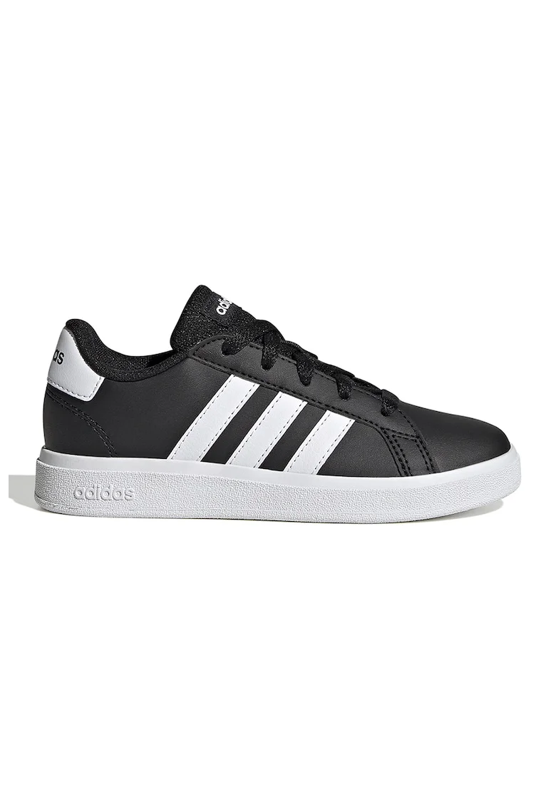 Pantofi sport din piele ecologica Grand Court 2.0, Alb/Negru