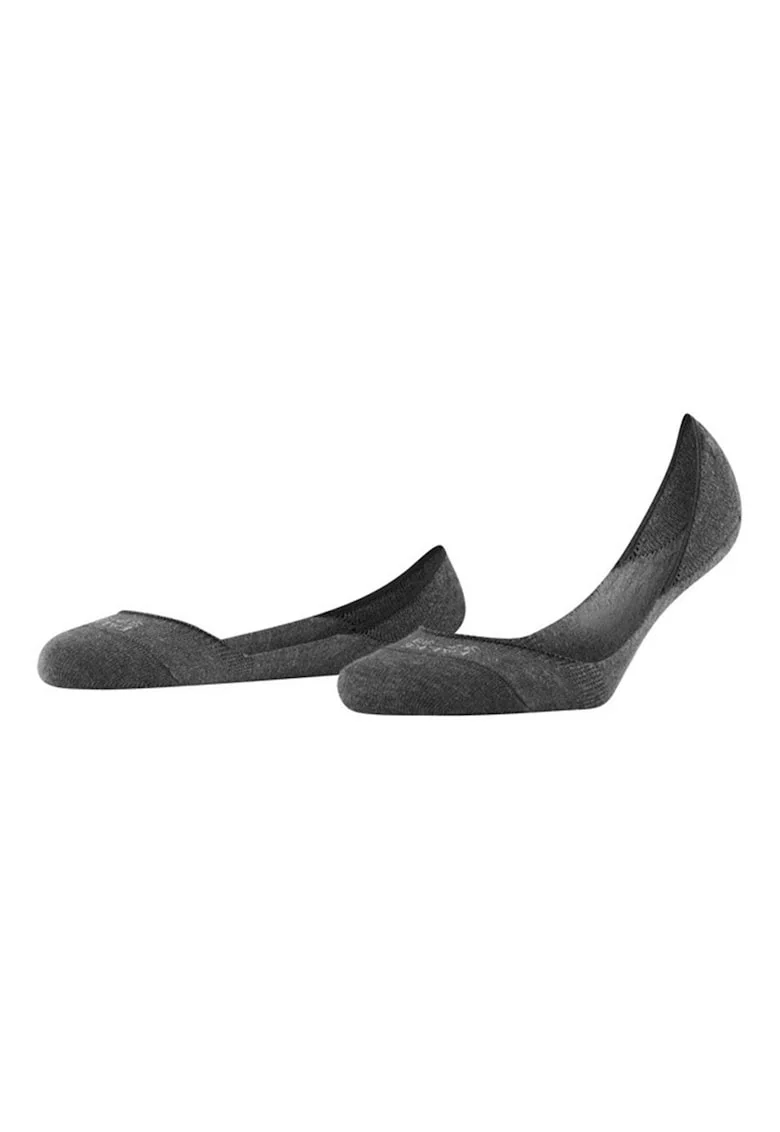Sosete invizibile  Step, bumbac, anti-alunecare, Negru