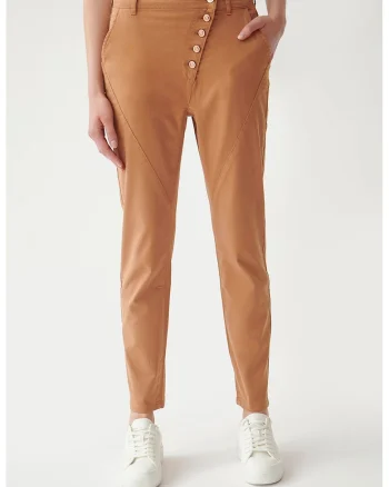 Pantaloni evazti Figa, Portocaliu persan