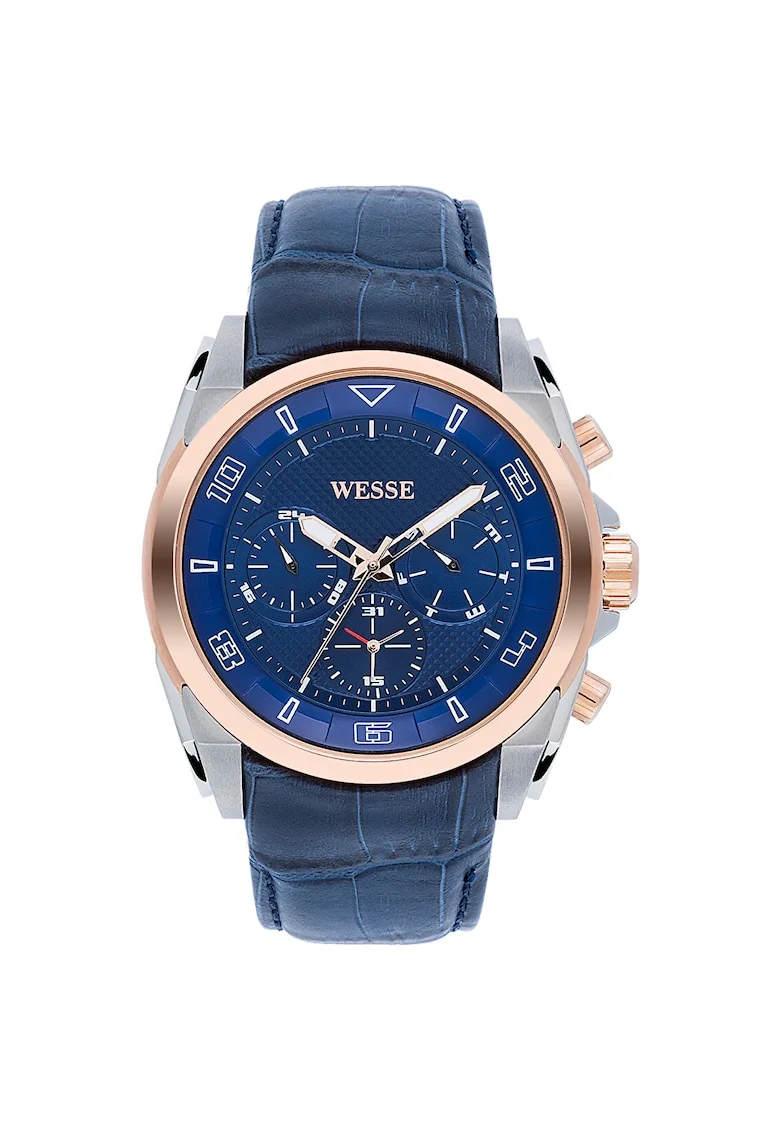 Ceas barbatesc  model WWG400203L, bleumarin, mecanism Quartz, rezistenta la apa 5 ATM