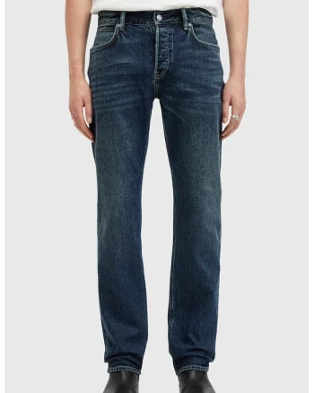 Blugi slim fit Iggy, Albastru inchis