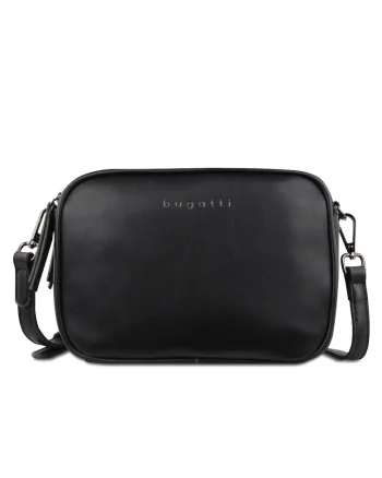 Geanta  Almata, curea detasabila pentru umar, tip borseta, unisex, Negru