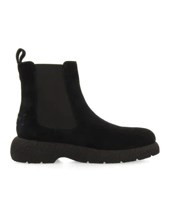 Ghete Chelsea de piele intoarsa Presov, Negru