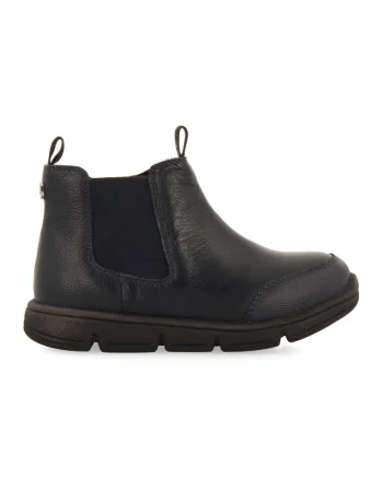 Ghete Chelsea de piele Otselic, Bleumarin
