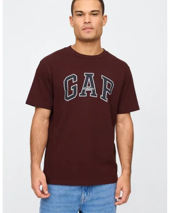 Tricou lejer din bumbac, Visiniu