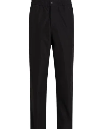 Pantaloni cu talie medie, Negru