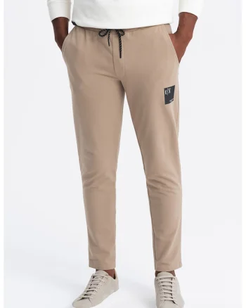 Pantaloni de trening regular fit, Bej