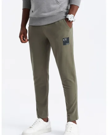 Pantaloni de trening regular fit, Kaki