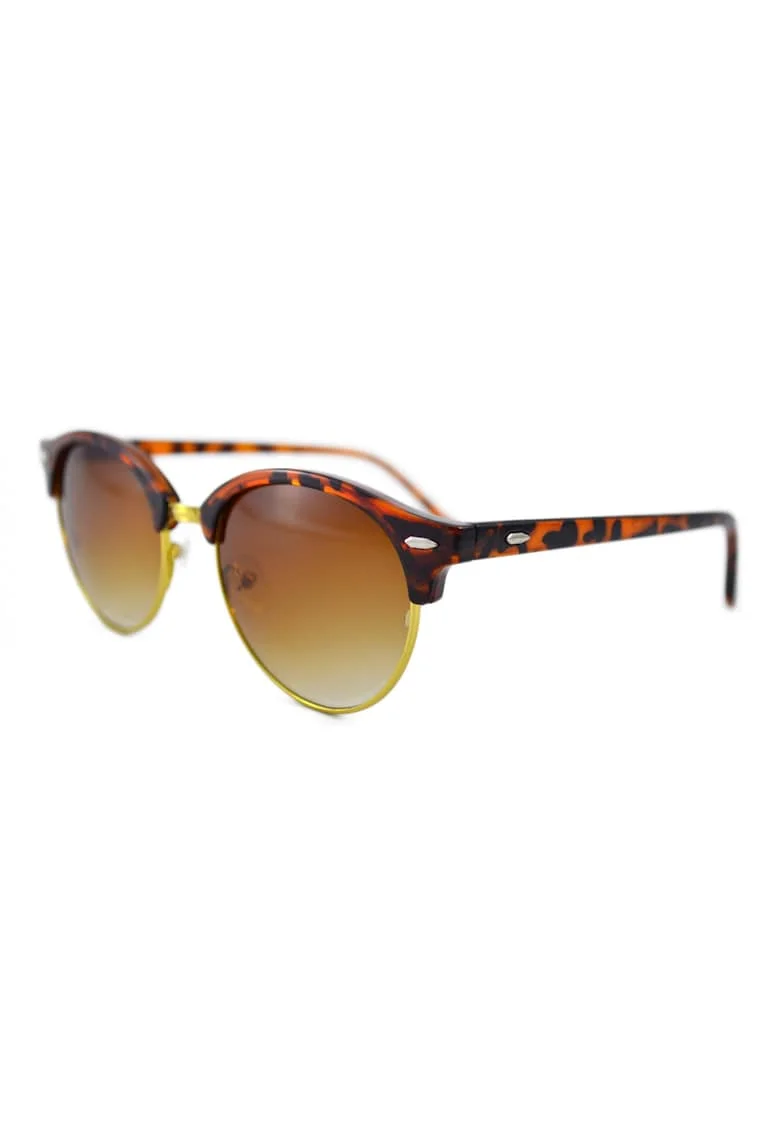 Ochelari de soare Clubmaster Retro II Maro - Maro Leopard-, Maro