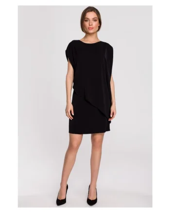 Rochie stratificata,  Poliester/Elastan