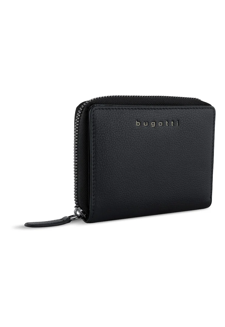 Portofel femei,  piele naturala, seria MIRA, 491010, Negru
