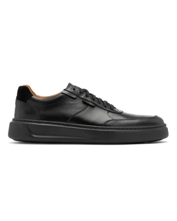 Pantofi sport din piele Dillon, Negru