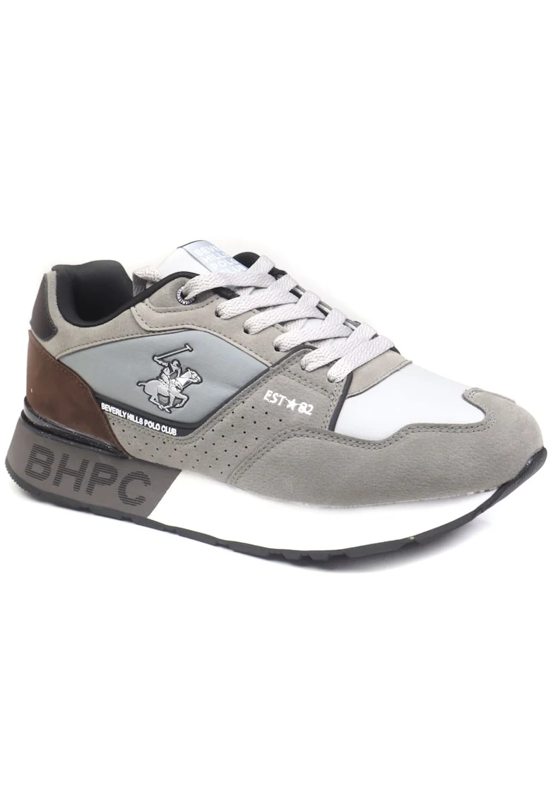 Pantofi barbati sport, material sintetic, W24 A00HM6853, Gri