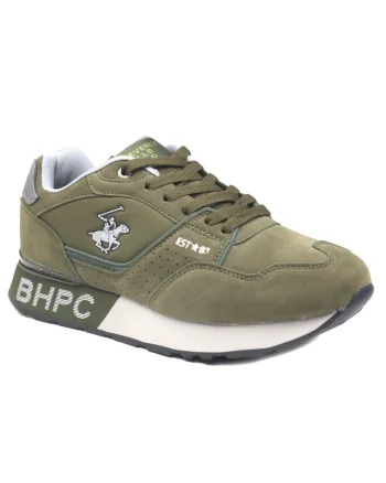 Pantofi barbati sport, material sintetic, W24 A00HM6854, Verde