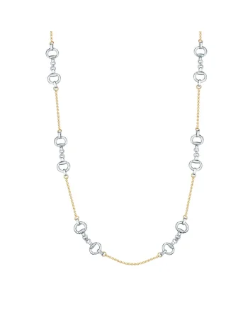 Colier placat cu aur de 14K, Auriu