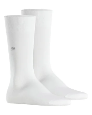 Set de sosete lungi din amestec de bumbac - 2 perechi, Alb