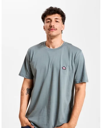 Tricou unisex cu logo, Gri
