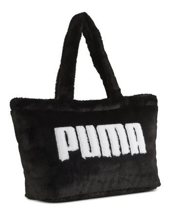 Geanta shopper Core Fur, Negru