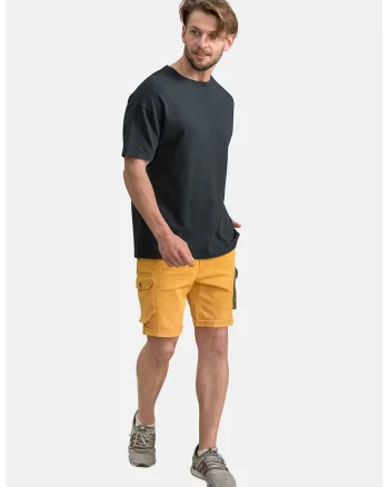 Tricou lejer unisex cu maneci cazute, Gri antracit