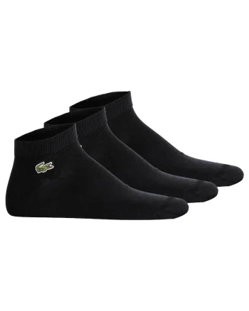 Set de sosete unisex pana la glezna - 3 perechi, Negru