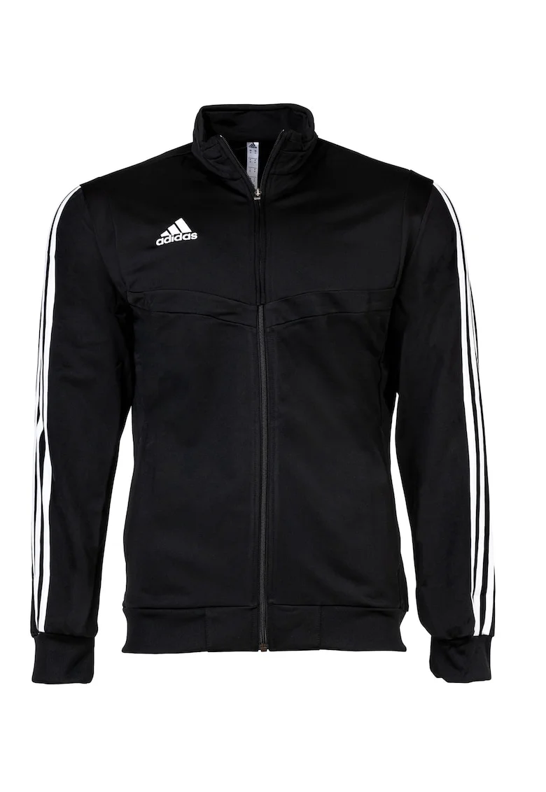 Bluza de trening cu buzunare laterale pentru fitness Tiro 19, Negru