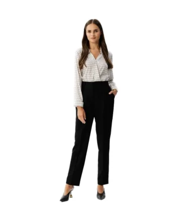 Pantaloni eleganti de dama,  Anigran, neagra, Negru