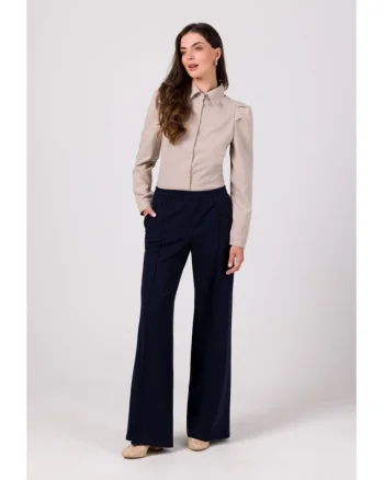 Pantaloni culottes pentru femei,  Bongroen, obiceiuri, Albastru inchis