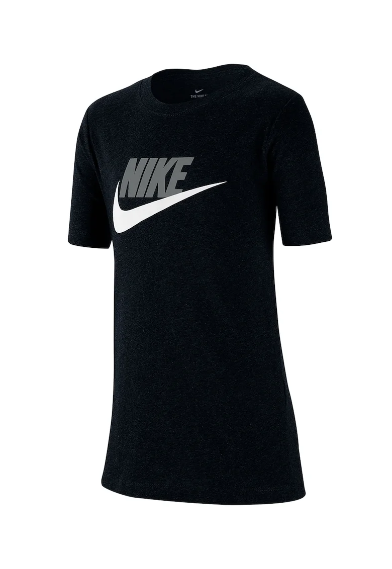 Tricou de bumbac Futura Icon, Negru/Gri