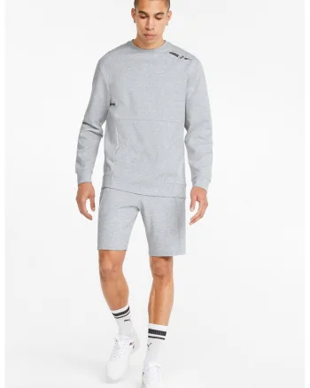 Pantaloni scurti cu finisaj impermeabil RAD/CAL, Gri deschis melange