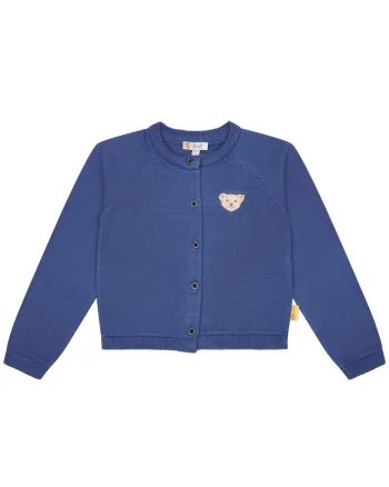 Cardigan cu aplicatie, Albastru