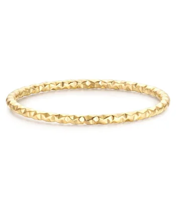 Inel placat cu aur de 14k, Auriu