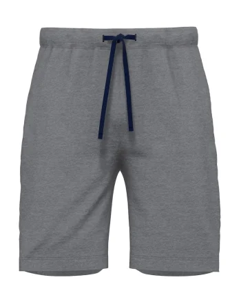 Pantaloni de trening cu buzunare laterale Bermuda, Gri