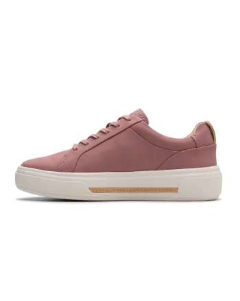 Pantofi sport de piele Hollyhock, Rosu stins
