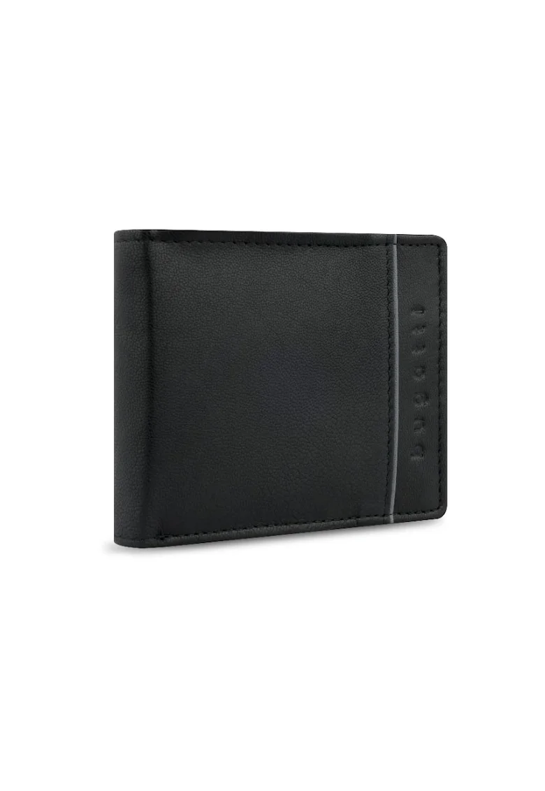 Portofel barbati,  piele naturala, 491333, Negru
